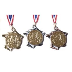 Médaille échecs 70 Mm Or, Argent Ou Bronze