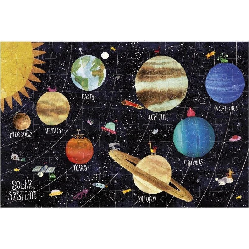 Micro Puzzle 150 Pièces - Discover The Planets 3 Micro Puzzle 150 Pièces - Discover The Planets