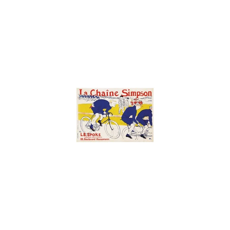 Micro Puzzle 150 Pièces - Toulouse Lautrec - La Chaîne Simpson 3 Micro Puzzle 150 Pièces - Toulouse Lautrec - La Chaîne Simpson