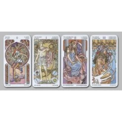 Mini Tarot Art Nouveau 10 Mini Tarot Art Nouveau -Variantes Boutique mini tarot art nouveau 2