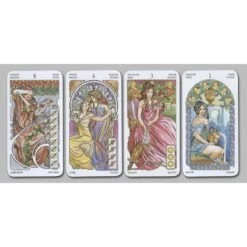 Mini Tarot Art Nouveau 11 Mini Tarot Art Nouveau -Variantes Boutique mini tarot art nouveau 3