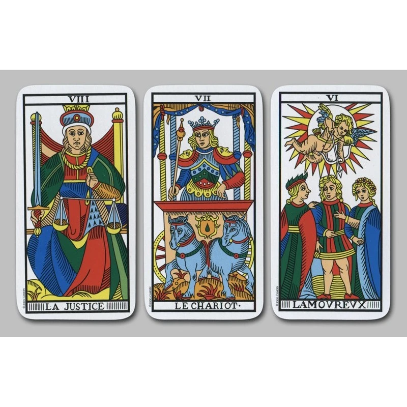 Mini Tarot De Marseille - Jodorowsky & Camoin 6 Mini Tarot De Marseille - Jodorowsky & Camoin – Image 4