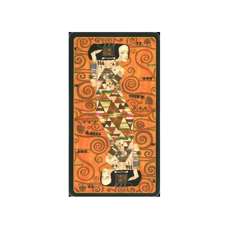 Mini Tarot Divinatoire Klimt édition Doré 4 Mini Tarot Divinatoire Klimt édition Doré – Image 2
