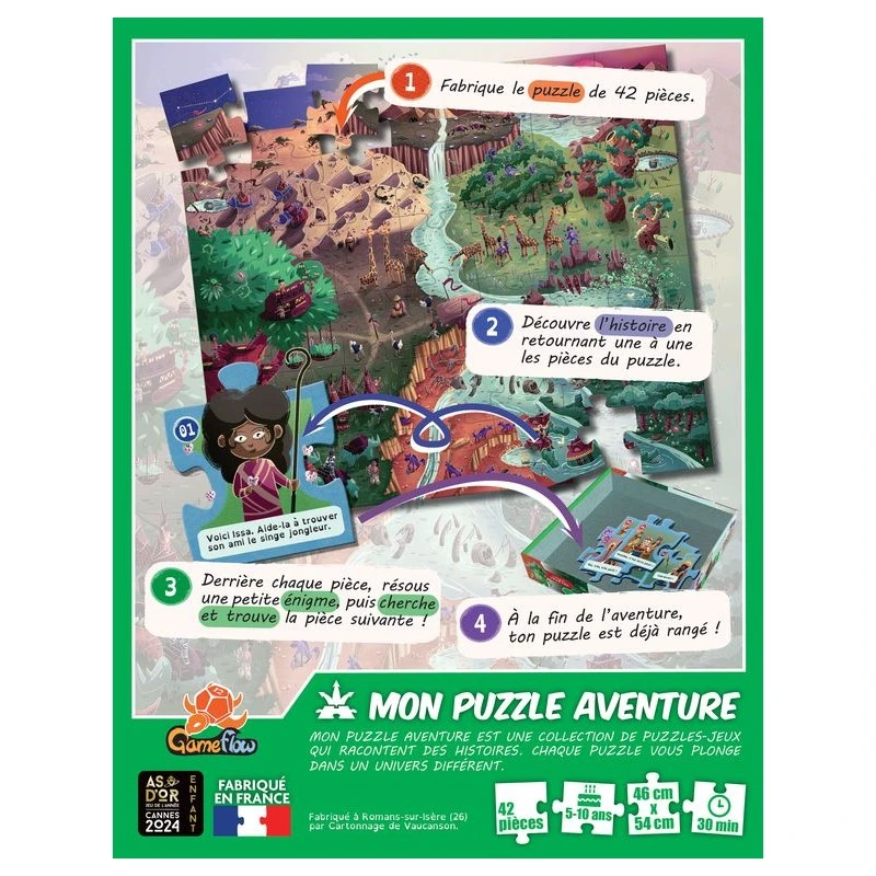 Mon Puzzle Aventure : Voyage En Terre Ocre 4 Mon Puzzle Aventure : Voyage En Terre Ocre – Image 2