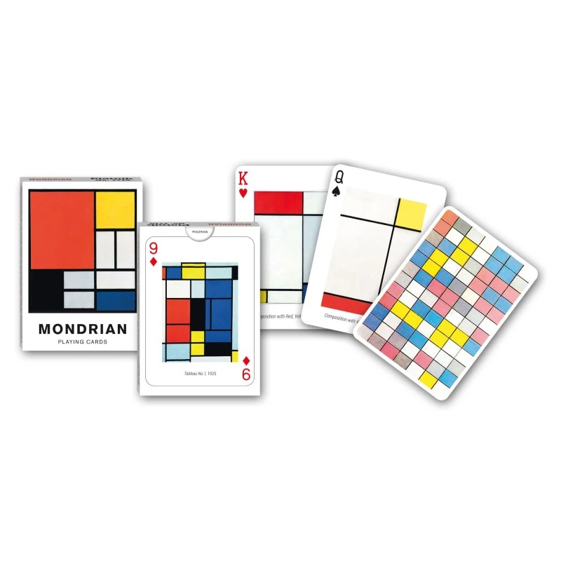 Jeu De Cartes Mondrian 4 Jeu De Cartes Mondrian – Image 2
