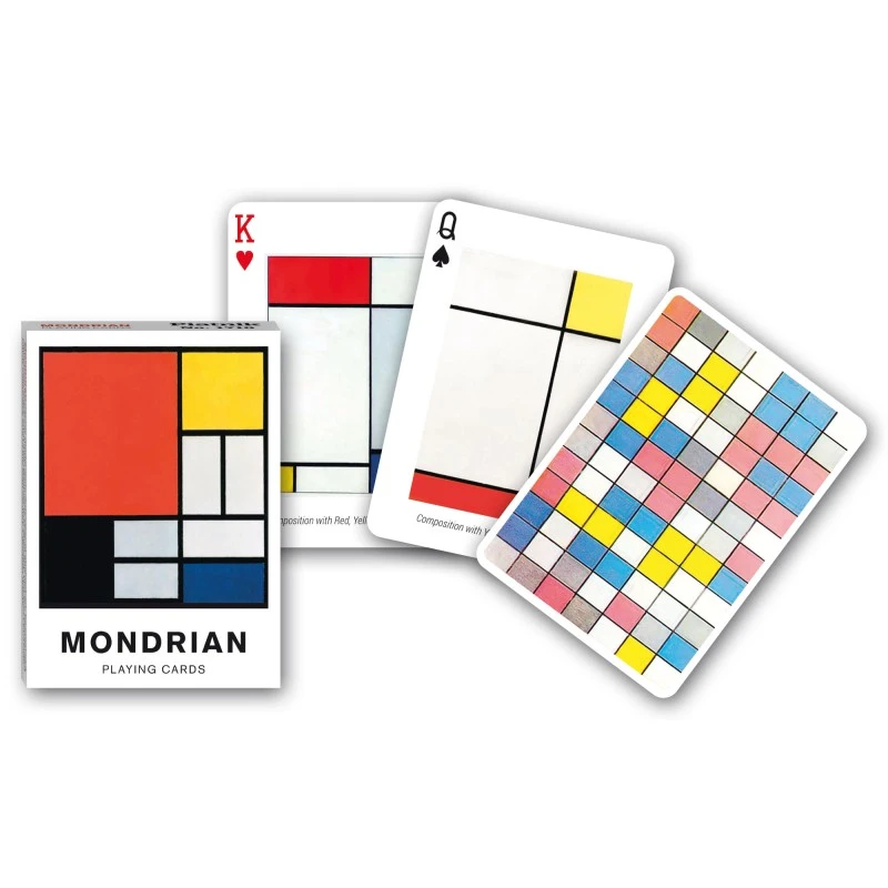Jeu De Cartes Mondrian 3 Jeu De Cartes Mondrian