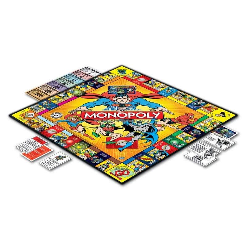 Monopoly DC Comics VF 3 Monopoly DC Comics VF