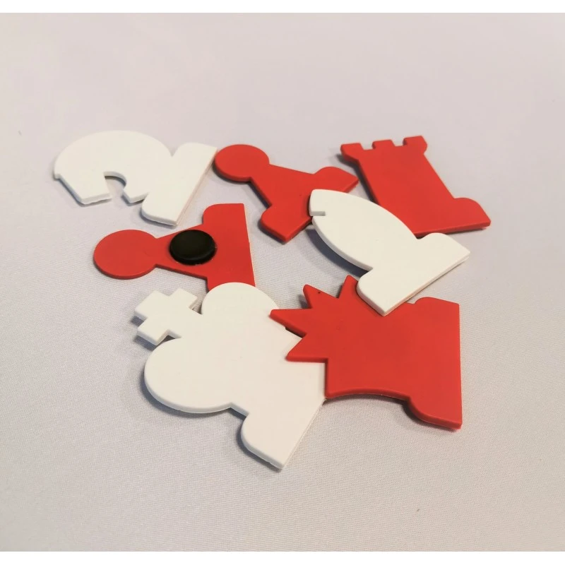 Pièces D'échecs Mural 3 Pièces D'échecs Mural