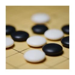 Pierres De Go Plastique Biconvexe 22mm + Bols