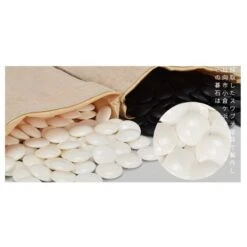 Pierres De Go Coquillage 7.5 Mm - Jitsuyo -Variantes Boutique pierres jitsuyo 75 mm 4