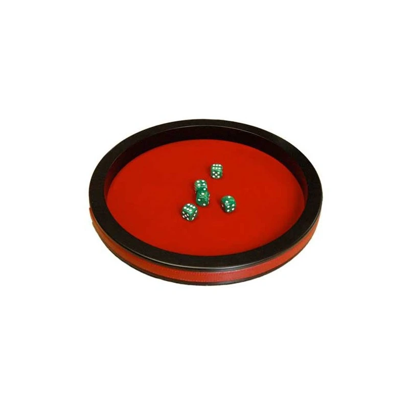 Piste De Dés Prestige 30cm Rouge 3 Piste De Dés Prestige 30cm Rouge