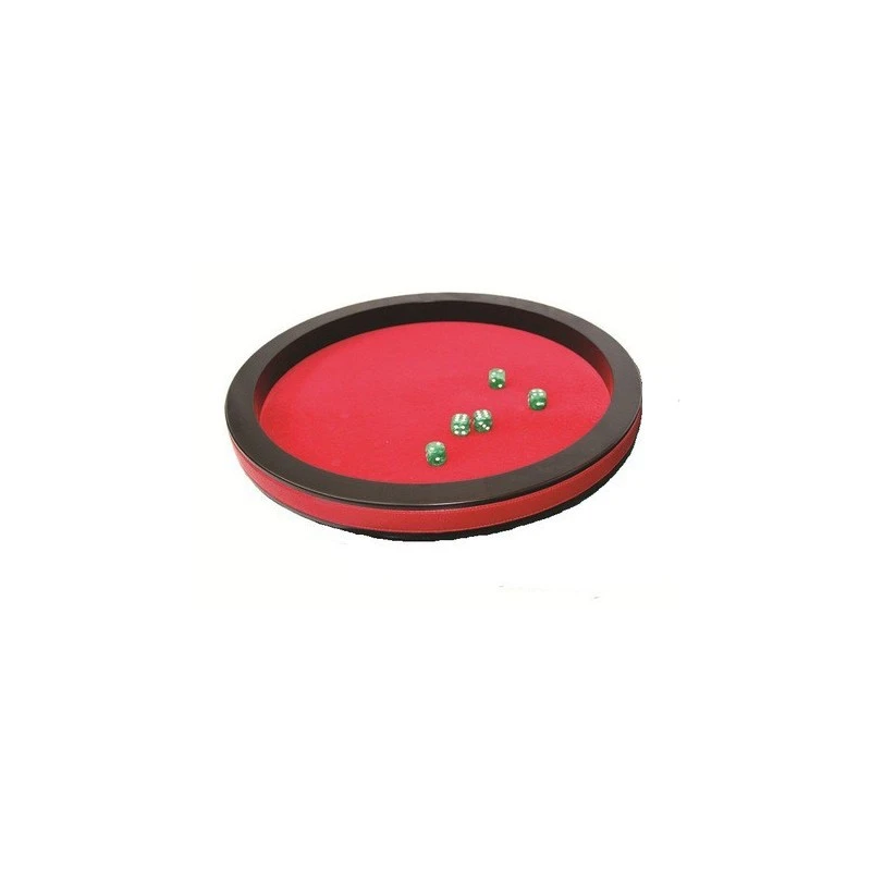 Piste De Dés Prestige Rouge 36 Cm 3 Piste De Dés Prestige Rouge 36 Cm