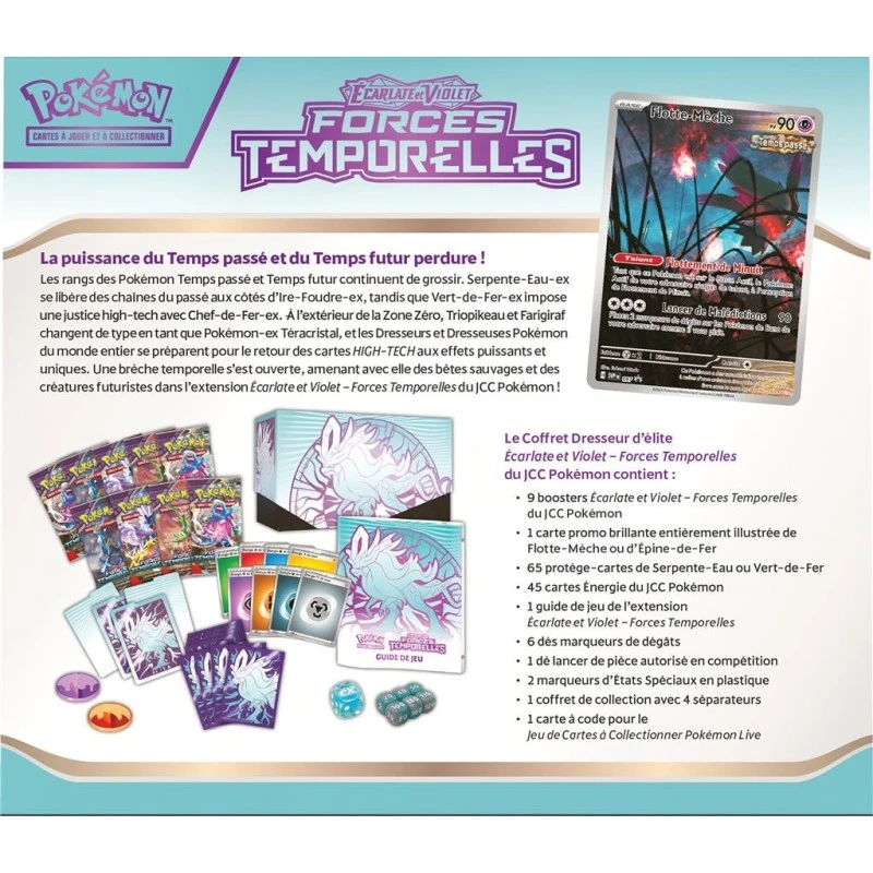 Pokémon Coffret Dresseur D'Elite : Forces Temporelles 4 Pokémon Coffret Dresseur D'Elite : Forces Temporelles – Image 2
