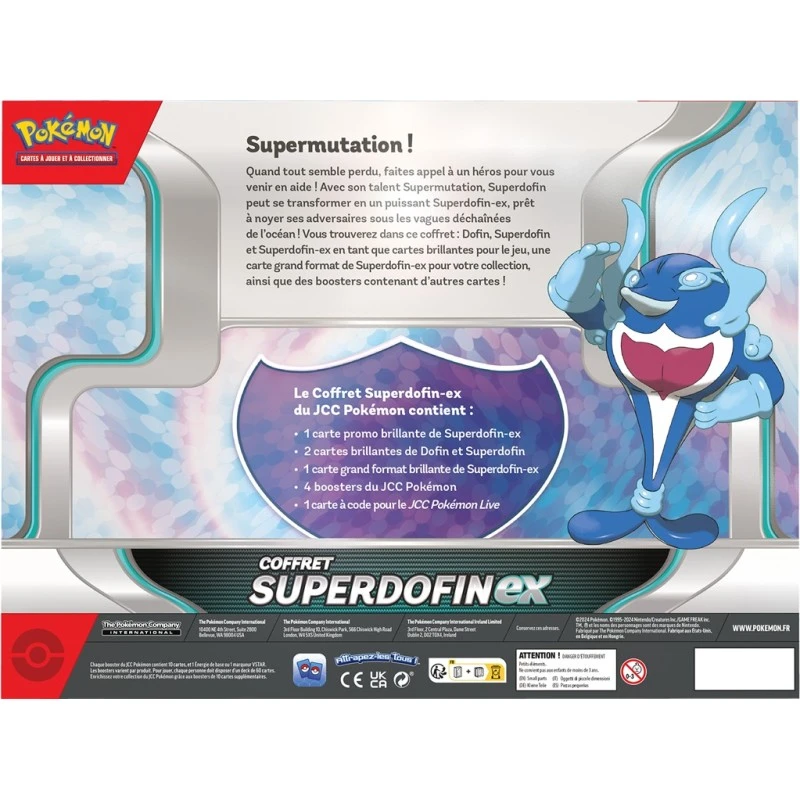 Pokémon : Coffret Superdofin-ex 4 Pokémon : Coffret Superdofin-ex – Image 2