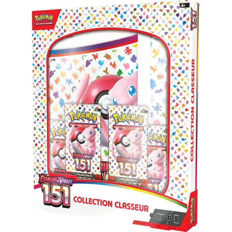 Pokémon Collection Classeur Ecarlate Et Violet 151 3 Pokémon Collection Classeur Ecarlate Et Violet 151