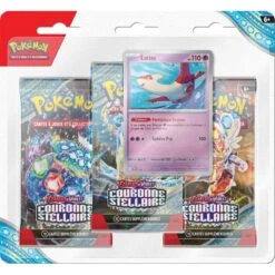 Pokemon Pack 3 Boosters EV07 : Couronne Stellaire 6 Pokemon Pack 3 Boosters EV07 : Couronne Stellaire -Variantes Boutique pokemon pack 3 boosters ev07 couronne stellaire 1