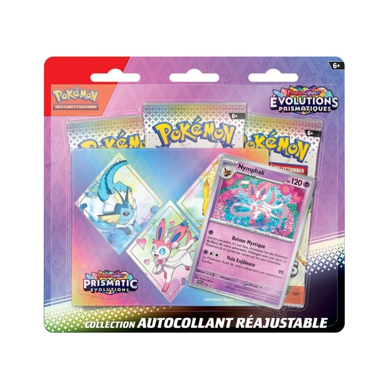 Pokemon Tripack EV8.5 Evolutions Prismatiques 5 Pokemon Tripack EV8.5 Evolutions Prismatiques – Image 3