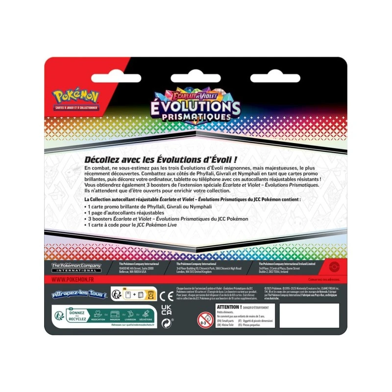 Pokemon Tripack EV8.5 Evolutions Prismatiques 6 Pokemon Tripack EV8.5 Evolutions Prismatiques – Image 4