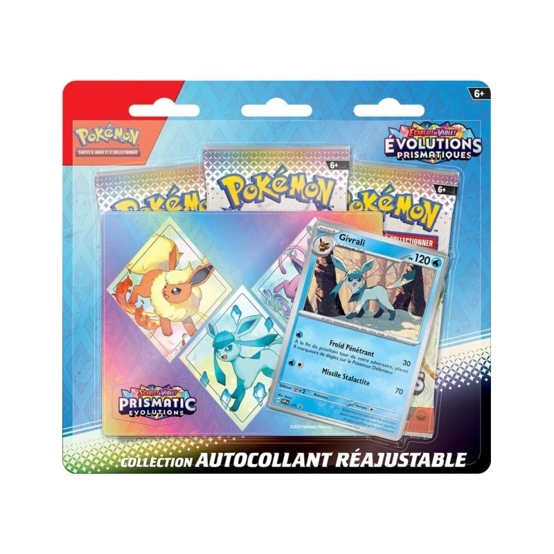 Pokemon Tripack EV8.5 Evolutions Prismatiques 3 Pokemon Tripack EV8.5 Evolutions Prismatiques