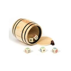 Poker Menteur Baril - Dés 18mm