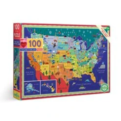 Puzzle 100 Pièces - Etats-Unis