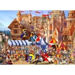 Puzzle 100 Pièces - Le Tournoi, François Ruyer