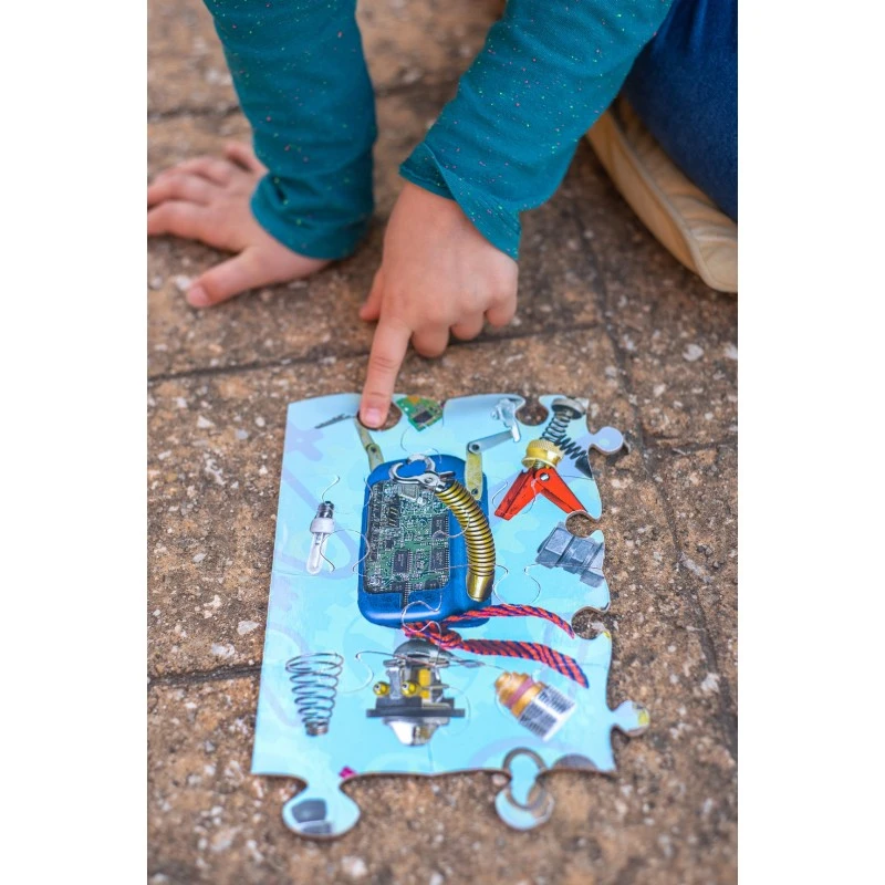 Puzzle 100 Pièces - Robots Recyclés 4 Puzzle 100 Pièces - Robots Recyclés – Image 2