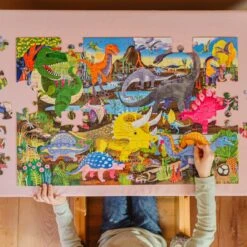 Puzzle 100 Pièces - Terre Des Dinosaures -Variantes Boutique puzzle 100 pieces terre des dinosaures 2