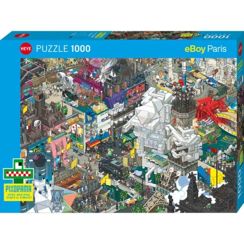 Puzzle 1000 Paris Quest Pixorama 3 Puzzle 1000 Paris Quest Pixorama