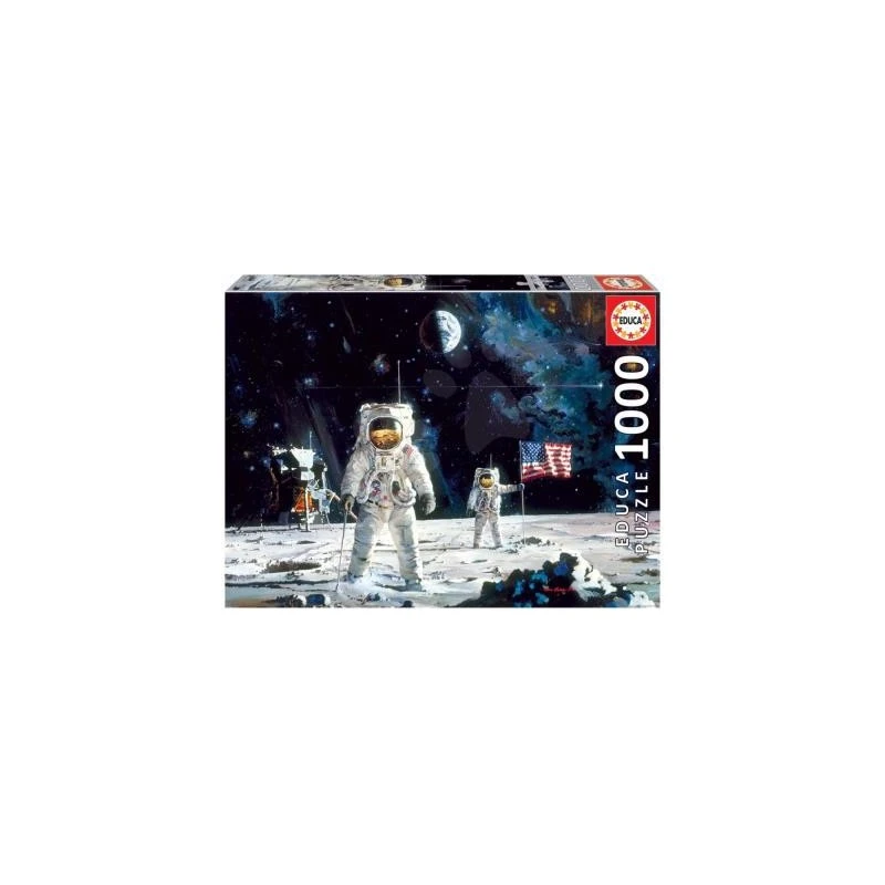 Puzzle 1000 Pièces - 1er Homme Sur La Lune 4 Puzzle 1000 Pièces - 1er Homme Sur La Lune – Image 2