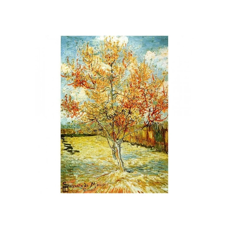 Puzzle 1000 Pièces - Arbre Pêcher En Fleur, Van Gogh 3 Puzzle 1000 Pièces - Arbre Pêcher En Fleur, Van Gogh