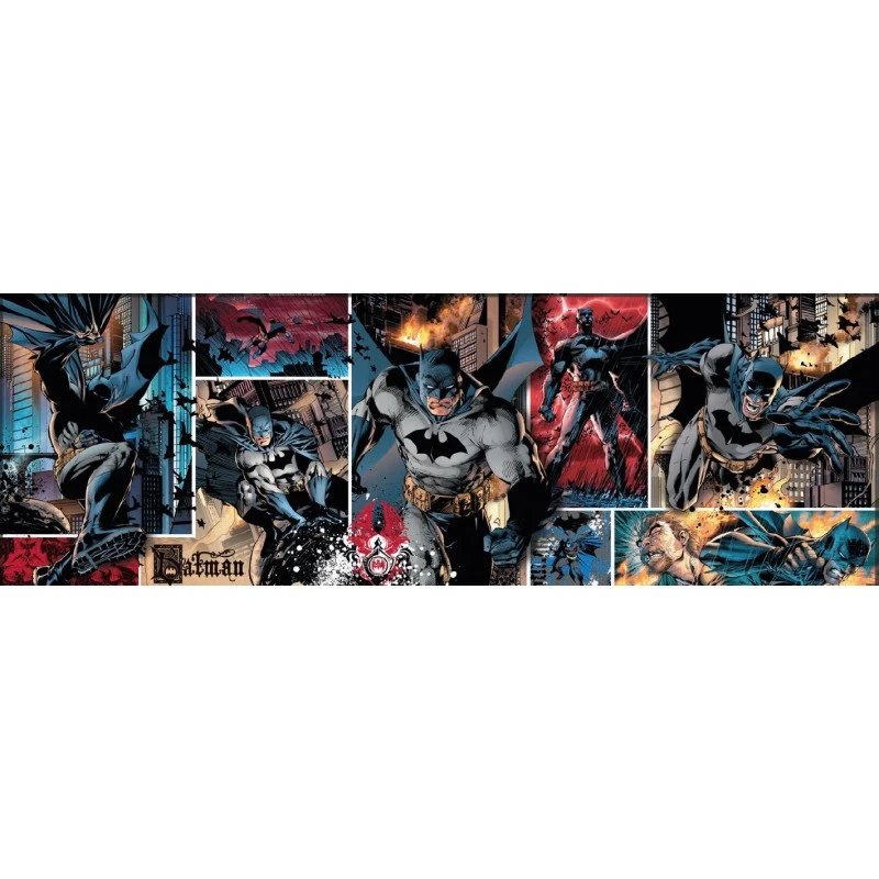 Puzzle 1000 Pièces - Batman Comics Panorama 3 Puzzle 1000 Pièces - Batman Comics Panorama