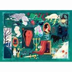 Puzzle 1000 Pièces - Book Club: Gothic Novels