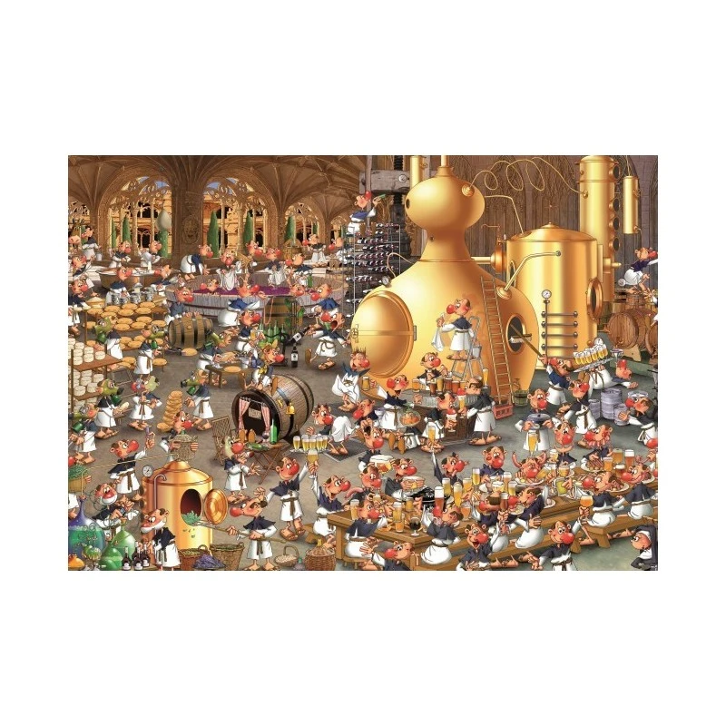 Puzzle 1000 Pièces - Brasserie De Ruyer 3 Puzzle 1000 Pièces - Brasserie De Ruyer