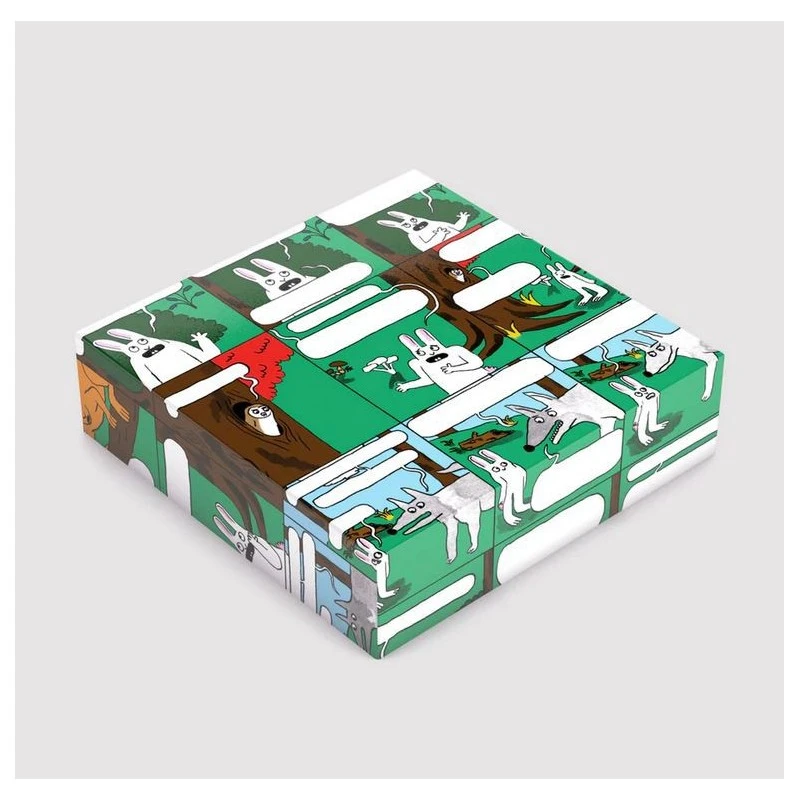 Puzzle 1000 Pièces - L'enquête De Monsieur Lapin Par Camille Blandin 4 Puzzle 1000 Pièces - L'enquête De Monsieur Lapin Par Camille Blandin – Image 2