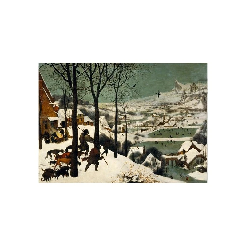 Puzzle 1000 Pièces - Chasseurs Dans La Neige - Brueghel 3 Puzzle 1000 Pièces - Chasseurs Dans La Neige - Brueghel