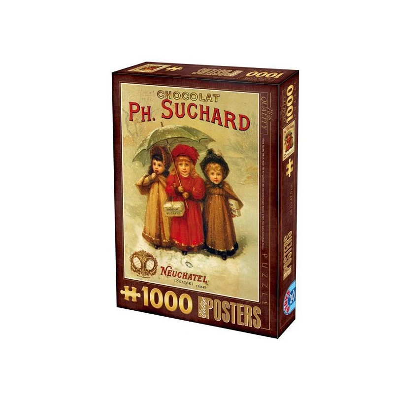 Puzzle 1000 Pièces - Chocolat Suchard D-Toys 4 Puzzle 1000 Pièces - Chocolat Suchard D-Toys – Image 2