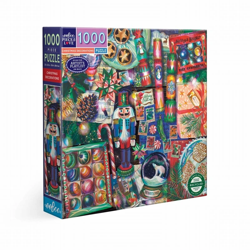 Puzzle 1000 Pièces - Christmas Decoration 4 Puzzle 1000 Pièces - Christmas Decoration – Image 2