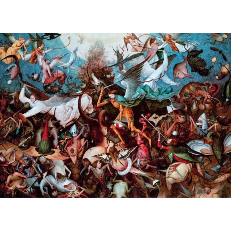 Puzzle 1000 Pièces Chute Des Anges Rebels, Pieter Brueghel 3 Puzzle 1000 Pièces Chute Des Anges Rebels, Pieter Brueghel