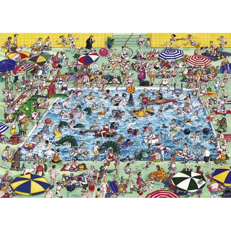 Puzzle 1000 Pièces - Cool Down - Blanchon 3 Puzzle 1000 Pièces - Cool Down - Blanchon