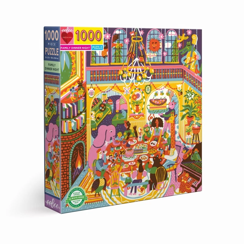 Puzzle 1000 Pièces - Family Dinner Night 4 Puzzle 1000 Pièces - Family Dinner Night – Image 2