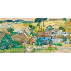 Puzzle 1000 Pièces - Fermes Pres D'Auvers Vincent Van Gogh