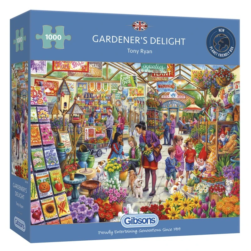 Puzzle 1000 Pièces - Gardener's Delight 4 Puzzle 1000 Pièces - Gardener's Delight – Image 2