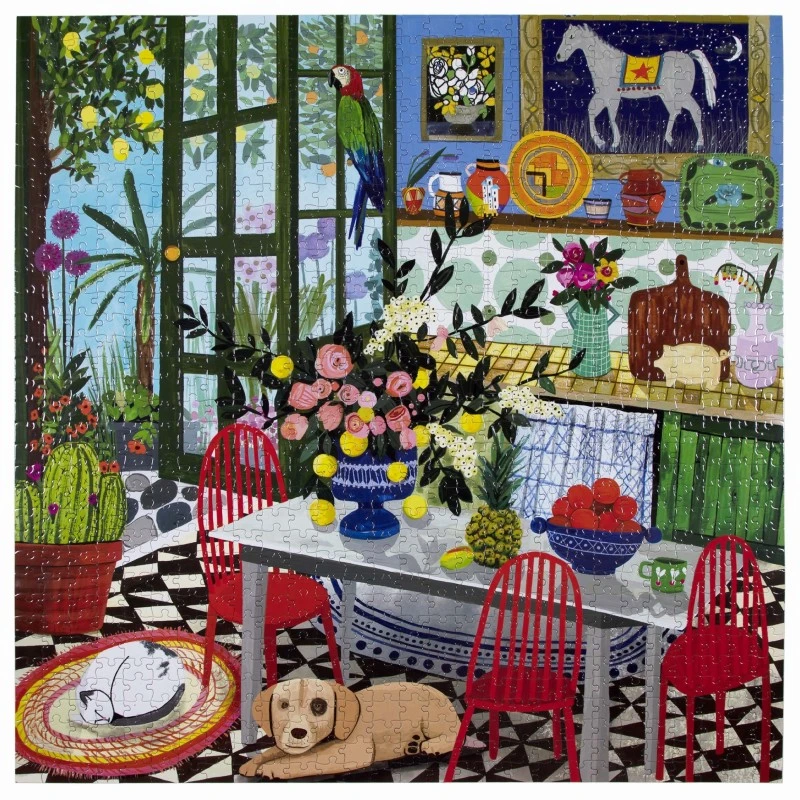 Puzzle 1000 Pièces - Green Kitchen 5 Puzzle 1000 Pièces - Green Kitchen – Image 3