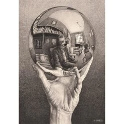 Puzzle 1000 Pièces - Hand With Refecting Sphere By Escher