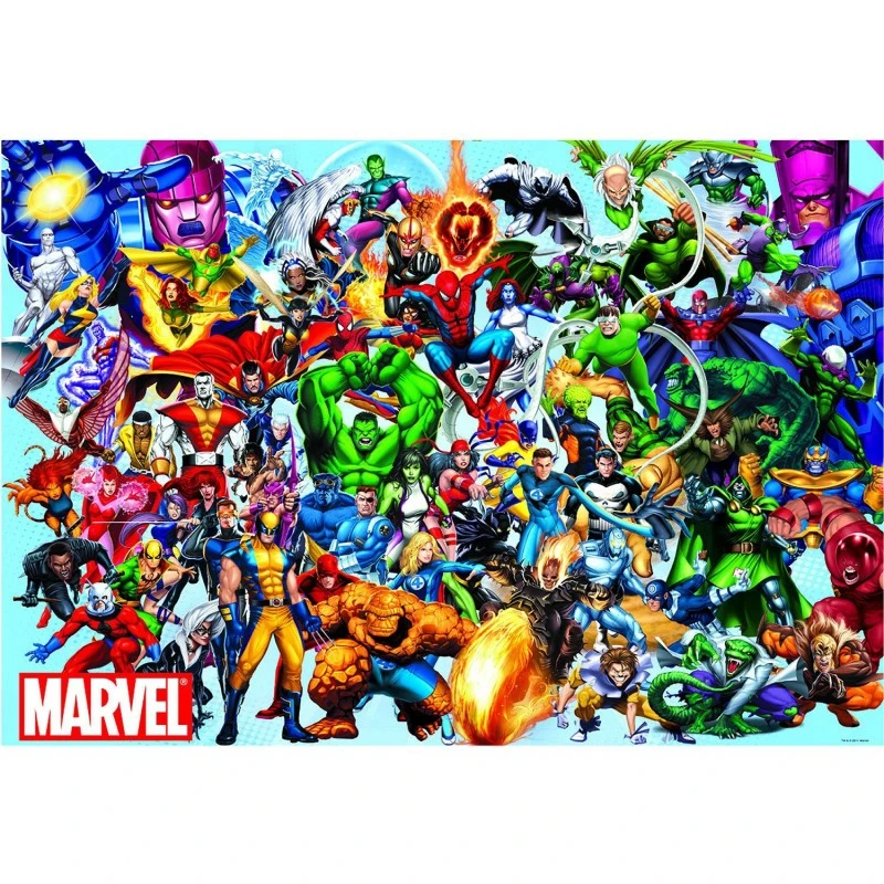 Puzzle 1000 Pièces - Héros De Marvel 3 Puzzle 1000 Pièces - Héros De Marvel