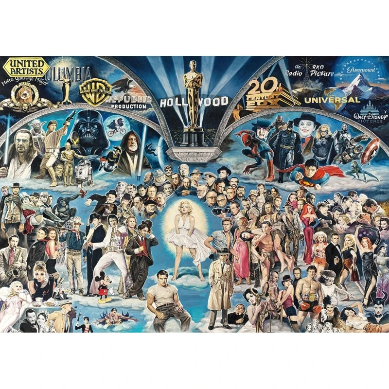 Puzzle 1000 Pièces - Hollywood The Universe Of Glory 3 Puzzle 1000 Pièces - Hollywood The Universe Of Glory