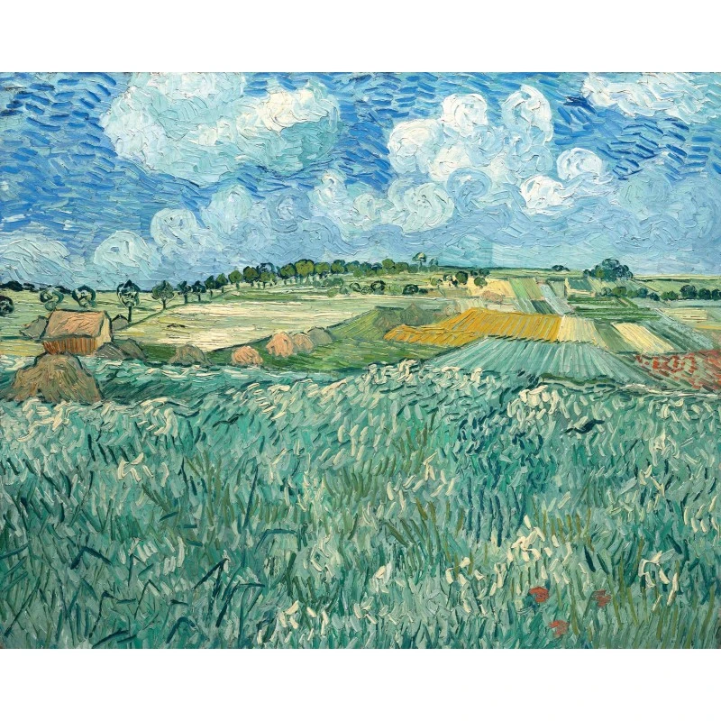 Puzzle 1000 Pièces - La Plaine Pres D'Auvers Van Gogh 3 Puzzle 1000 Pièces - La Plaine Pres D'Auvers Van Gogh
