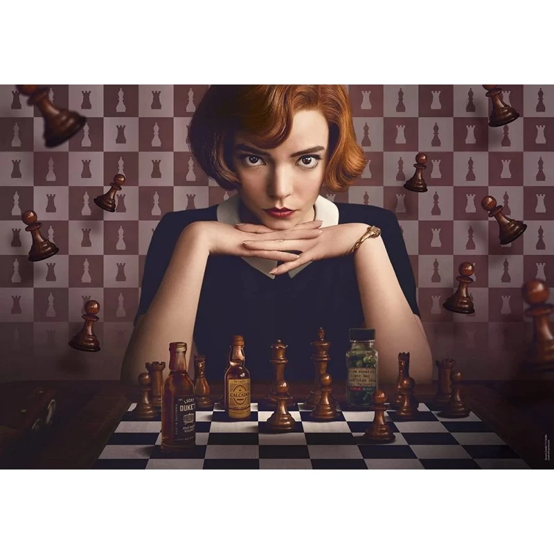 Puzzle 1000 Pièces - Le Jeu De La Dame 3 Puzzle 1000 Pièces - Le Jeu De La Dame