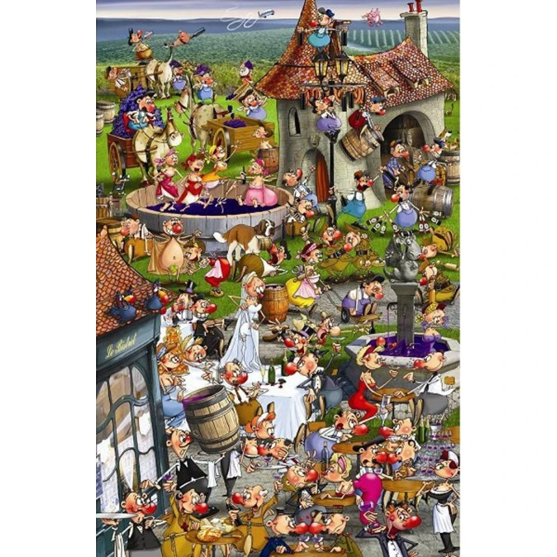 Puzzle 1000 Pièces - Le Vin, Ruyer 3 Puzzle 1000 Pièces - Le Vin, Ruyer